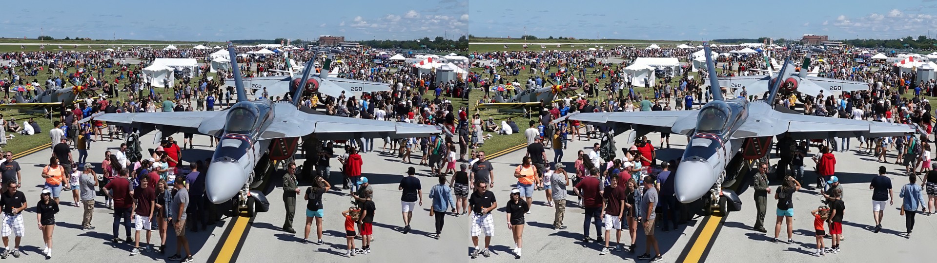 Air Show High Perspective